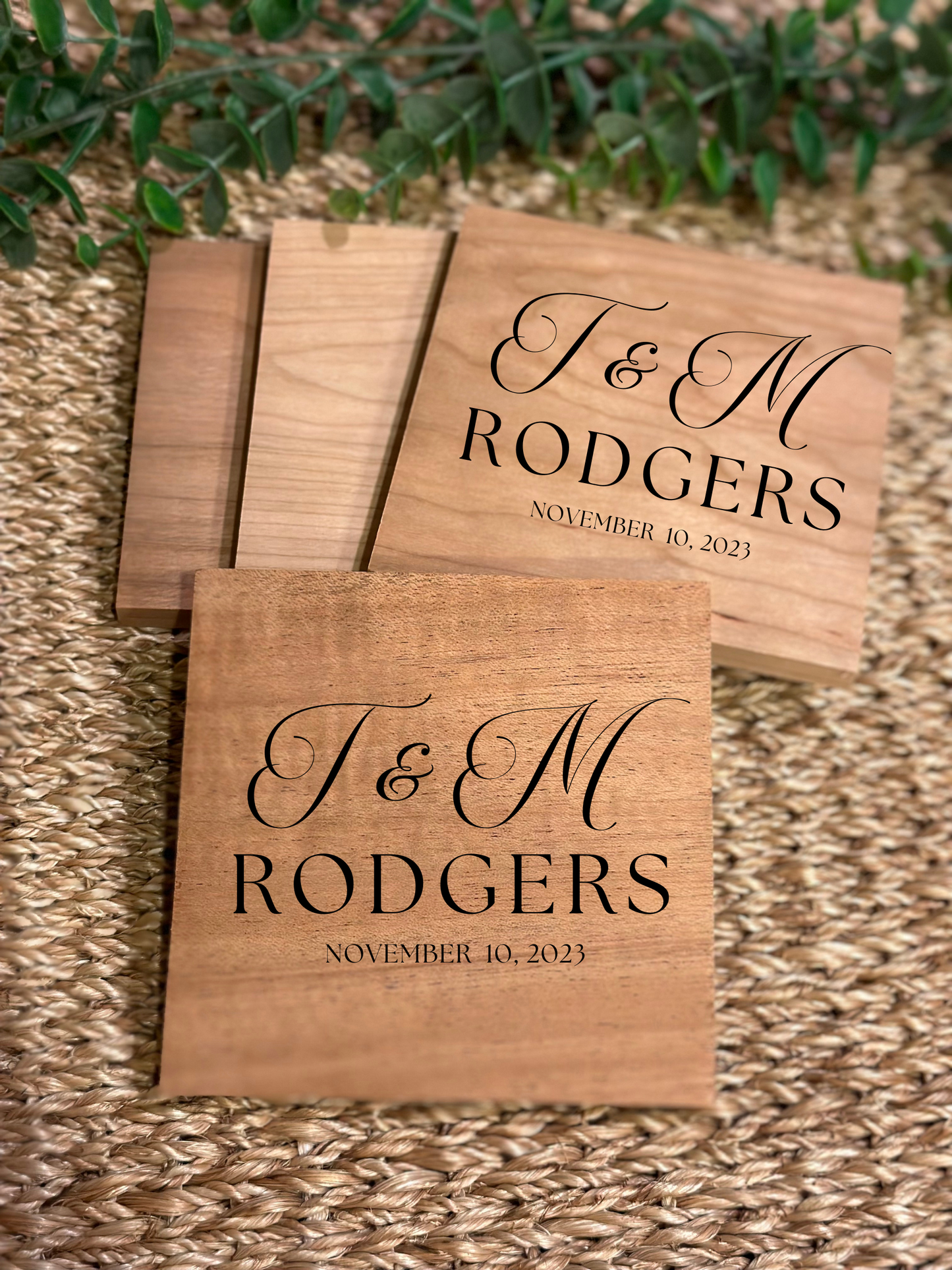 Custom Wood Coasters