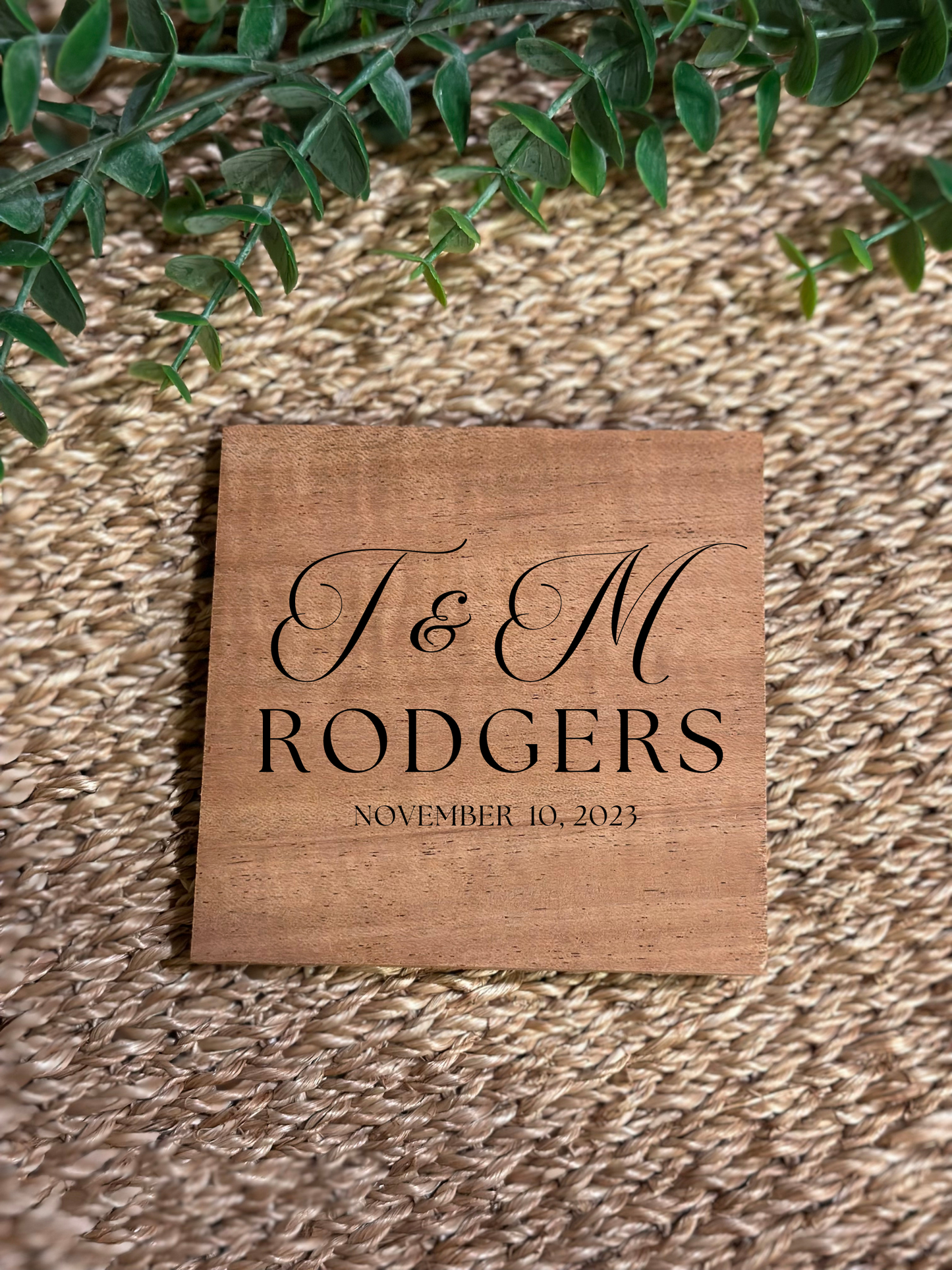 Custom Wood Coasters