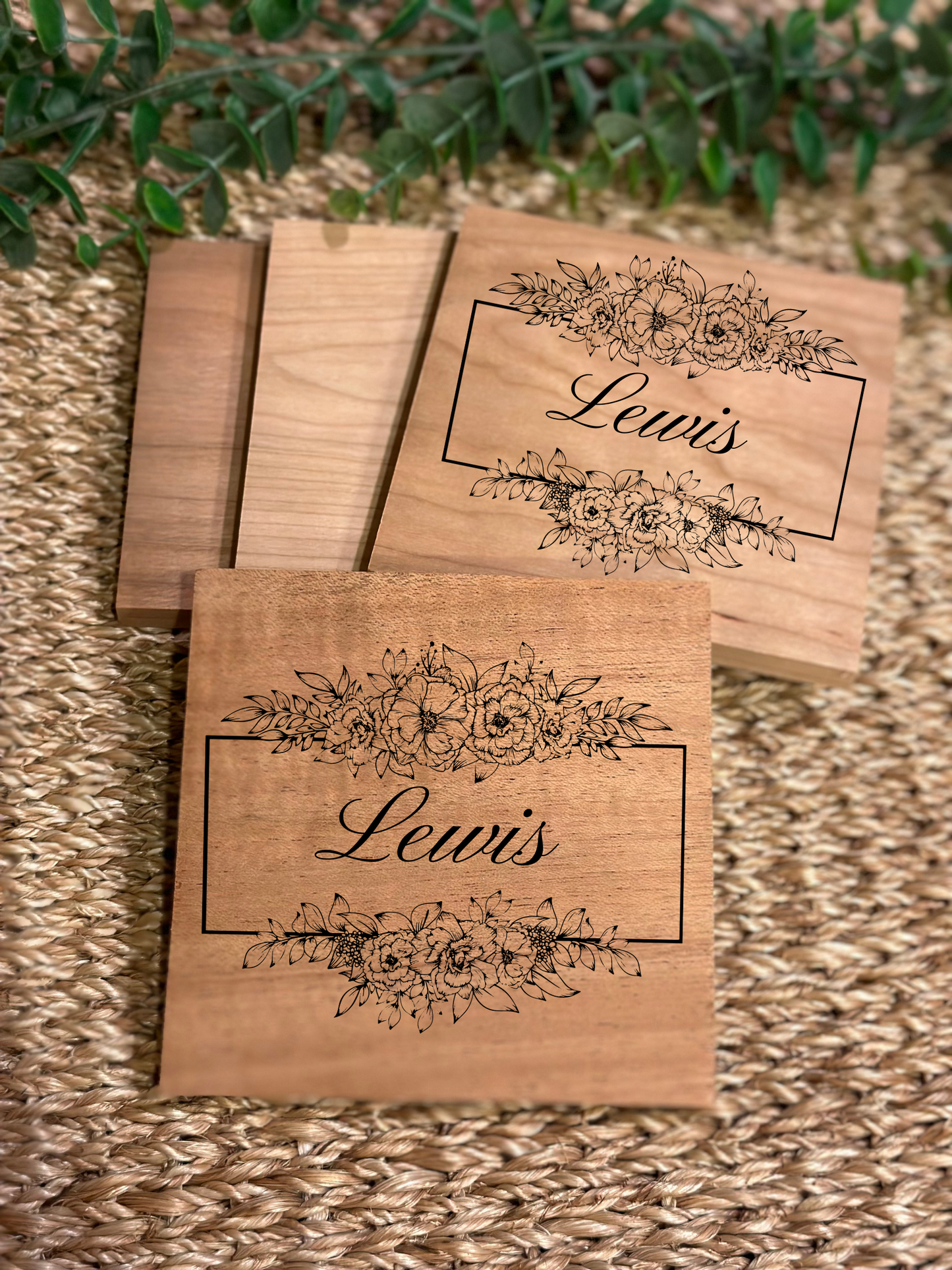 Custom Wood Coasters