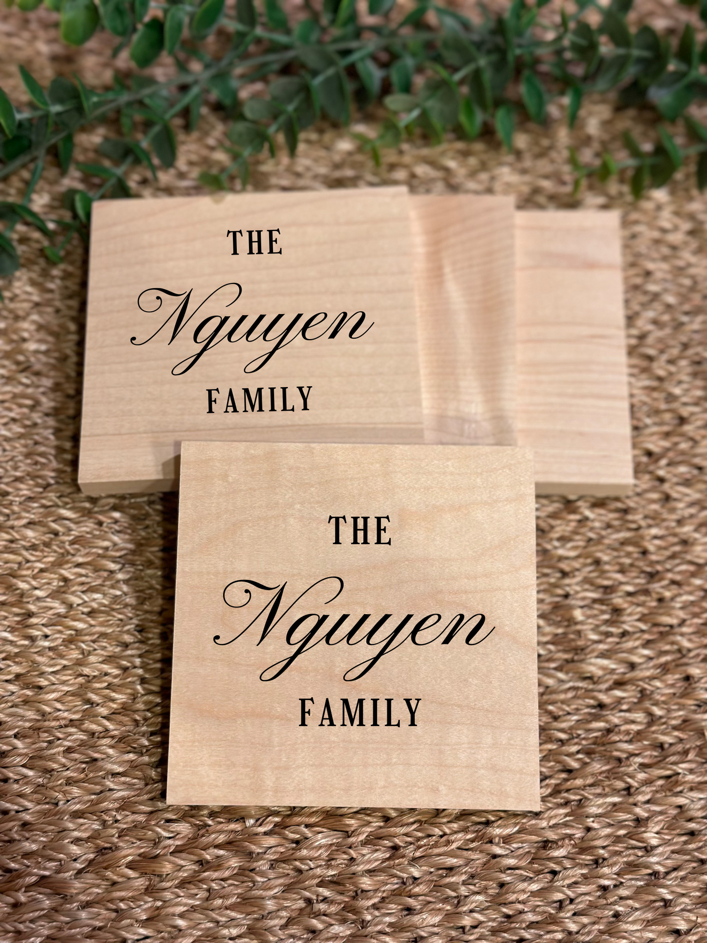 Custom Wood Coasters