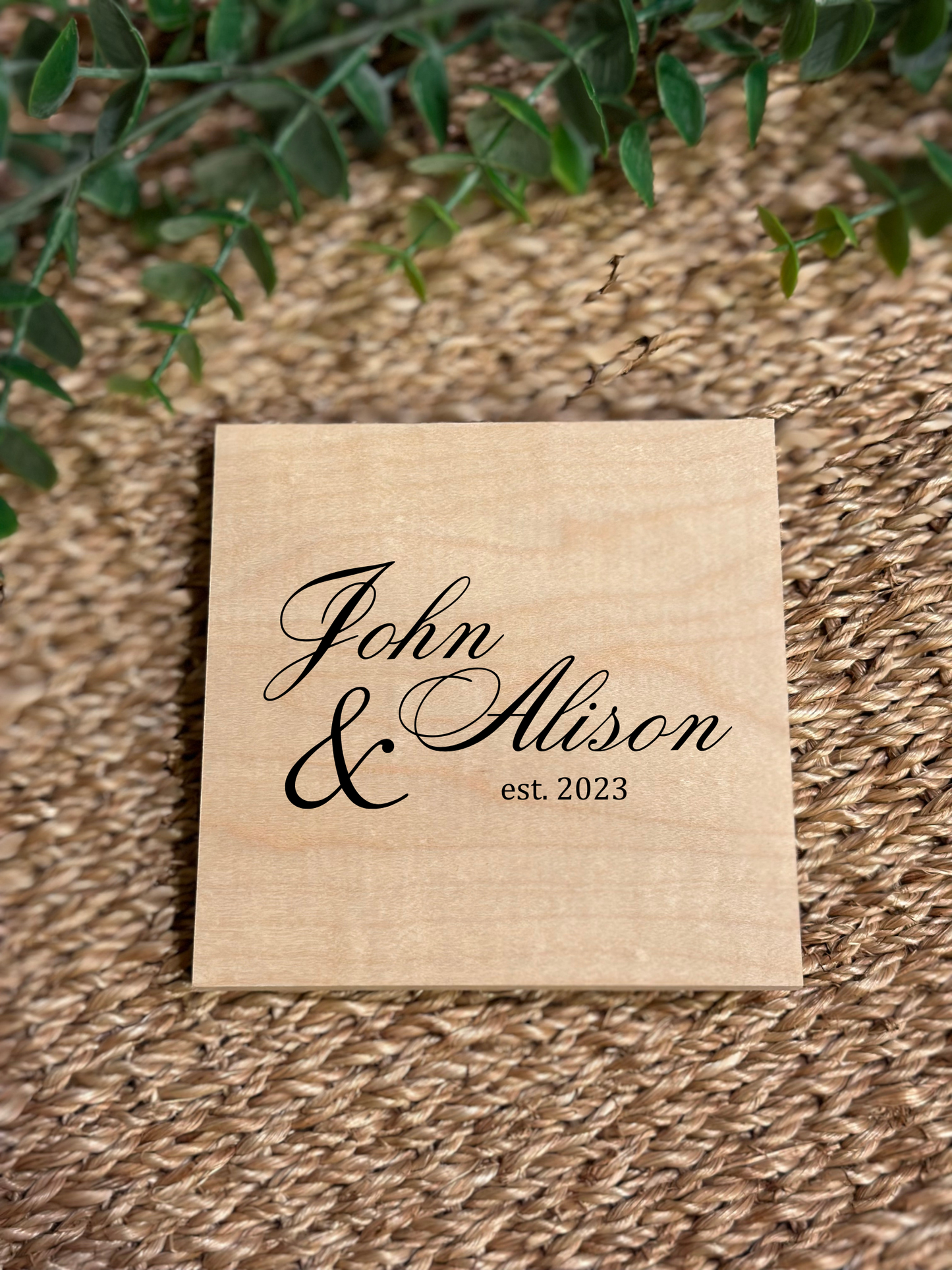 Custom Wood Coasters