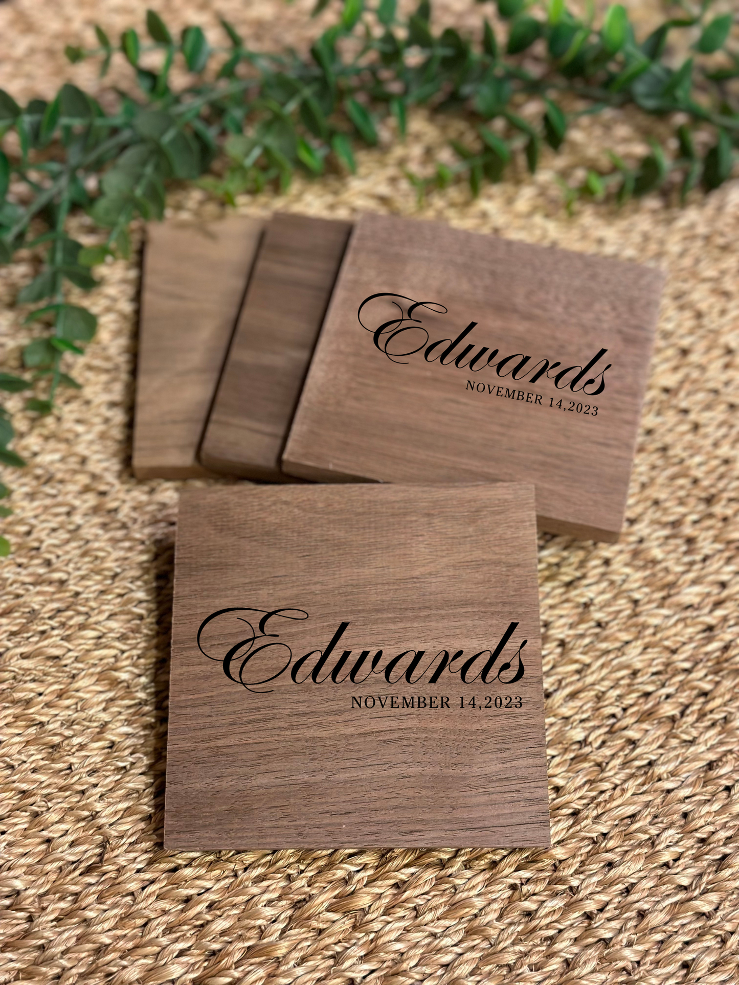 Custom Wood Coasters