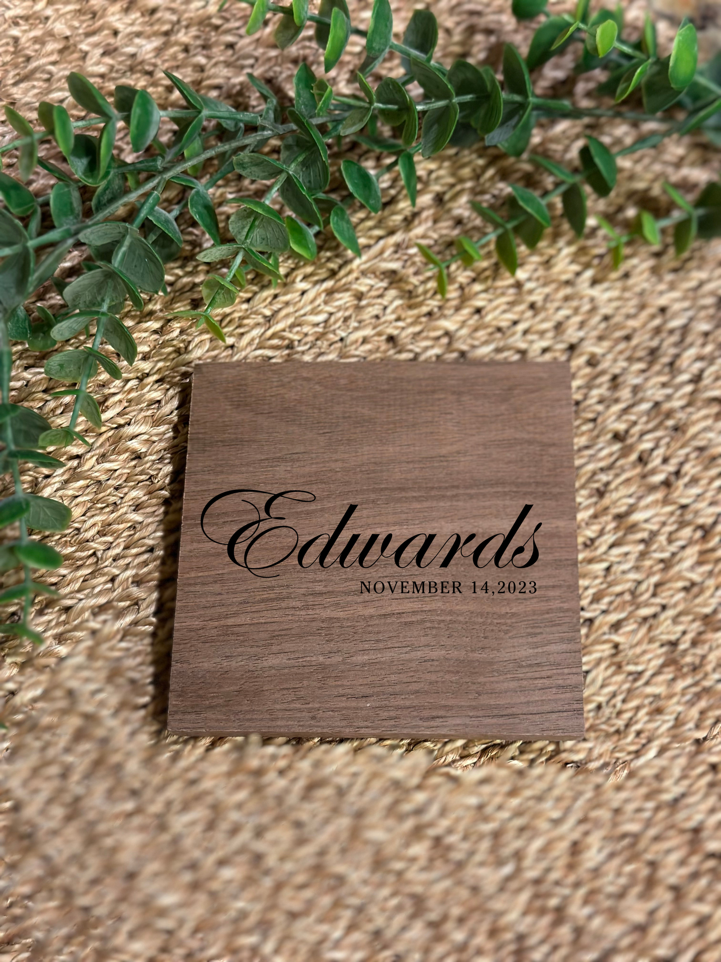 Custom Wood Coasters