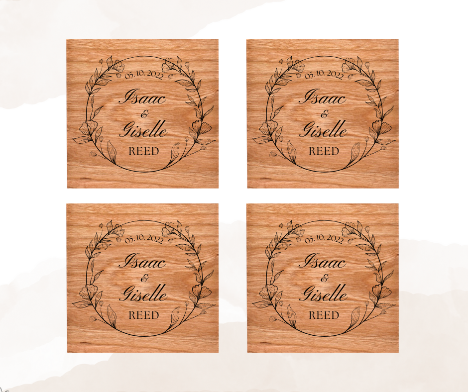 Custom Wood Coasters