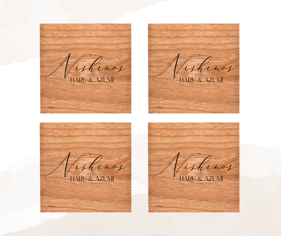 Custom Wood Coasters