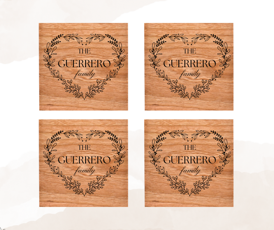 Custom Wood Coasters