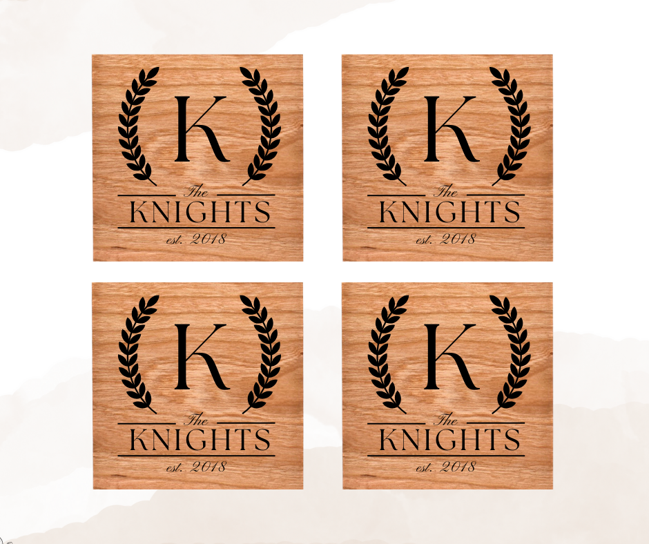 Custom Wood Coasters