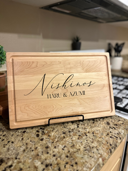 Personalized Cutting Board