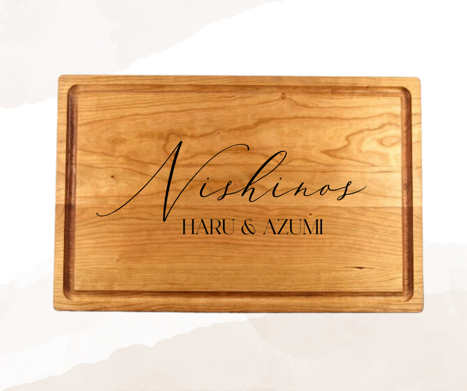 Personalized Cutting Board