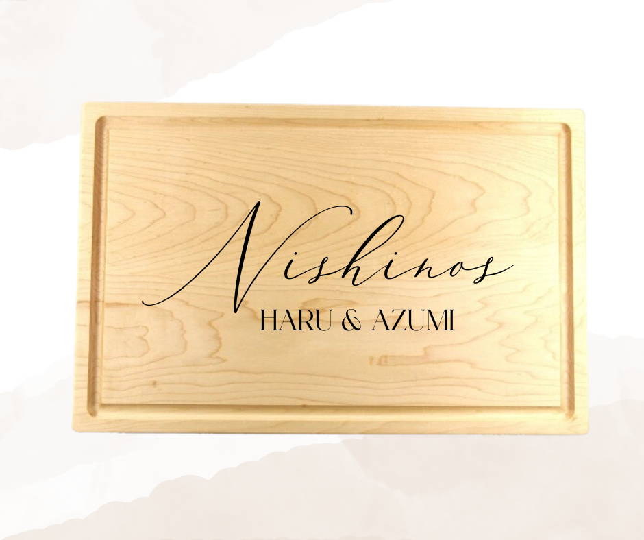 Personalized Cutting Board