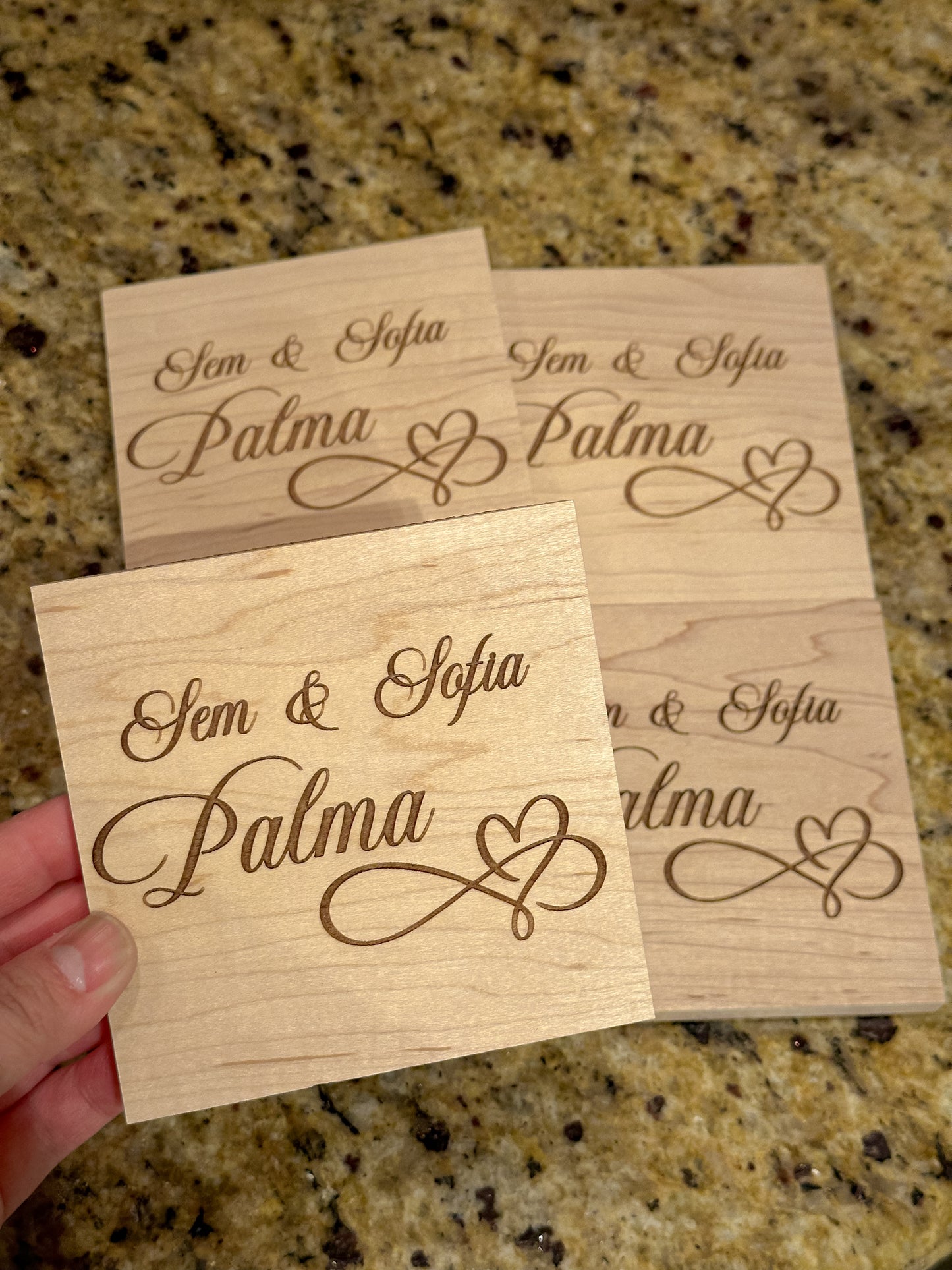 Custom Wood Coasters