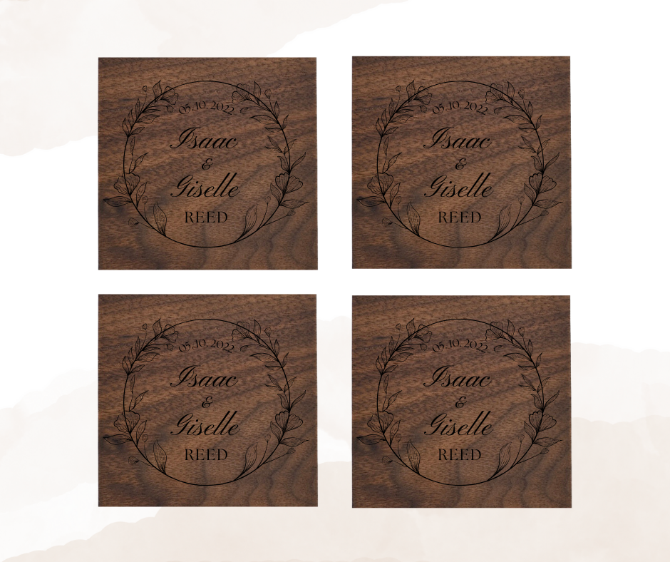 Custom Wood Coasters