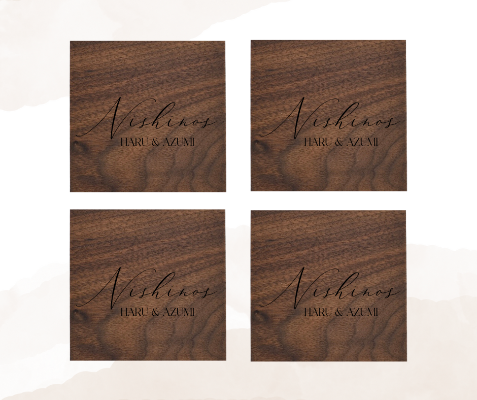 Custom Wood Coasters