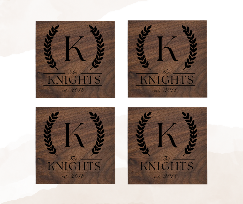 Custom Wood Coasters