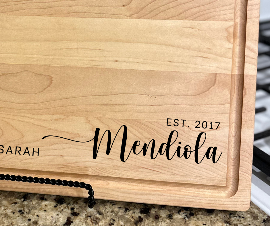 Personalized Cutting Board