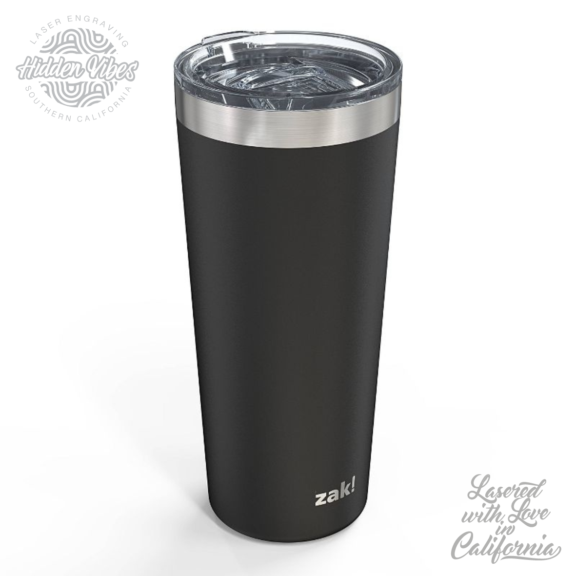 Vertical Logo Glass Tumbler – Summer Moon Coffee
