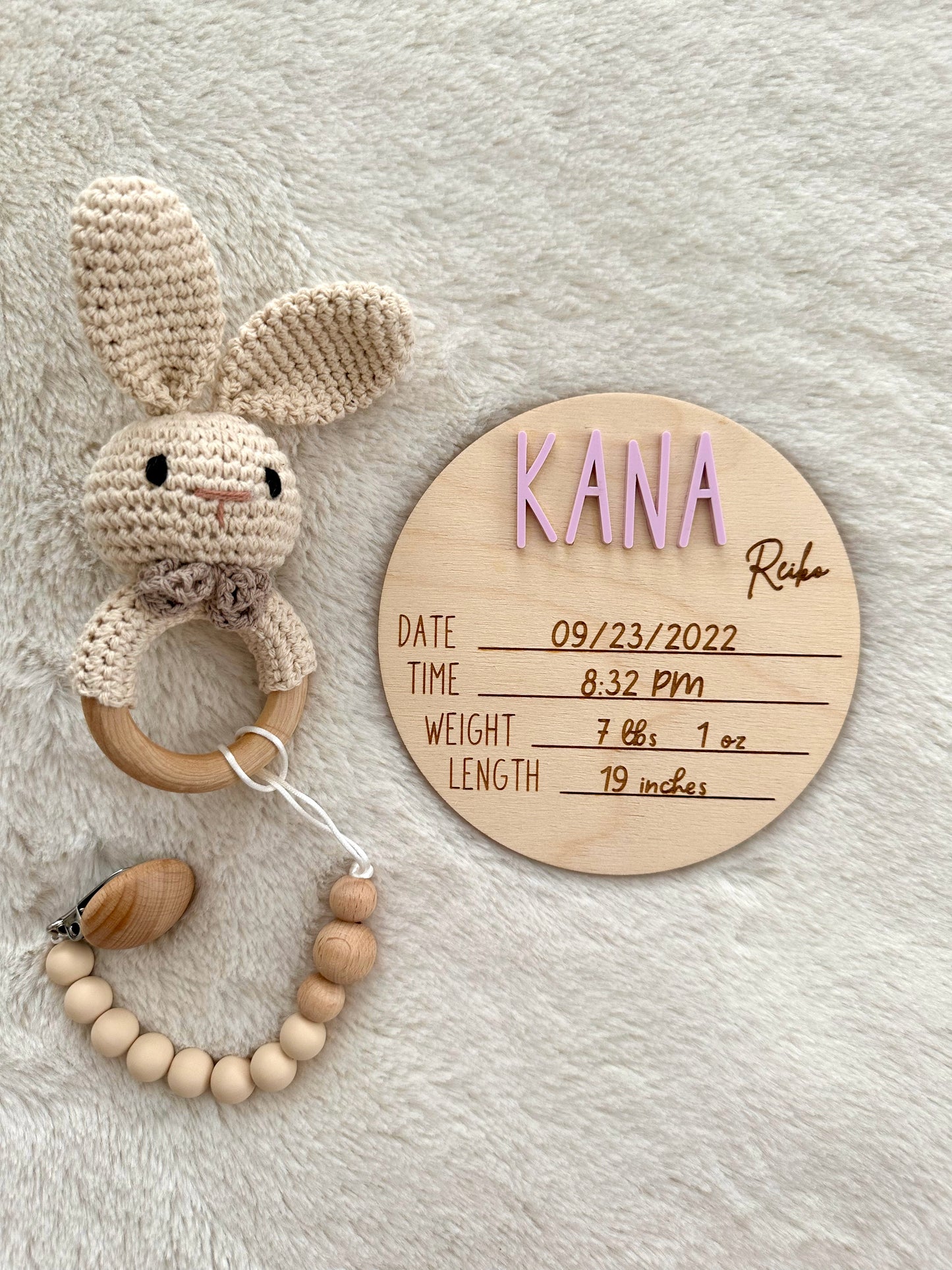 Baby Birth Announcement Discs