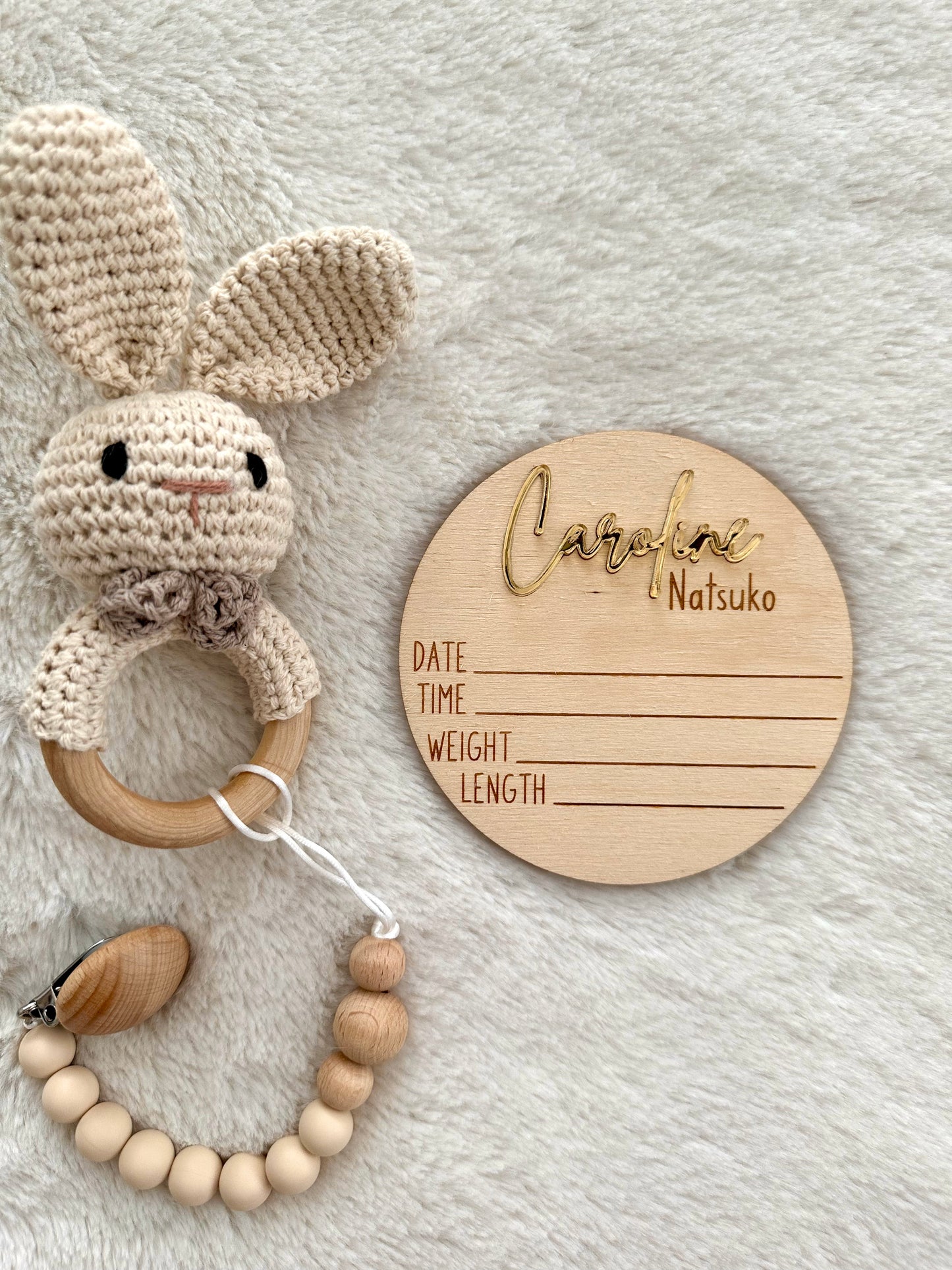 Baby Birth Announcement Discs