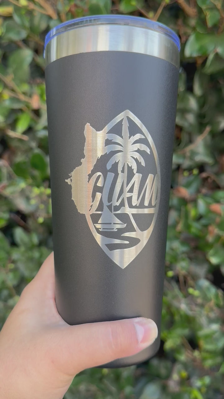 Guam 20oz Tumbler Set - Taga Stone Customs